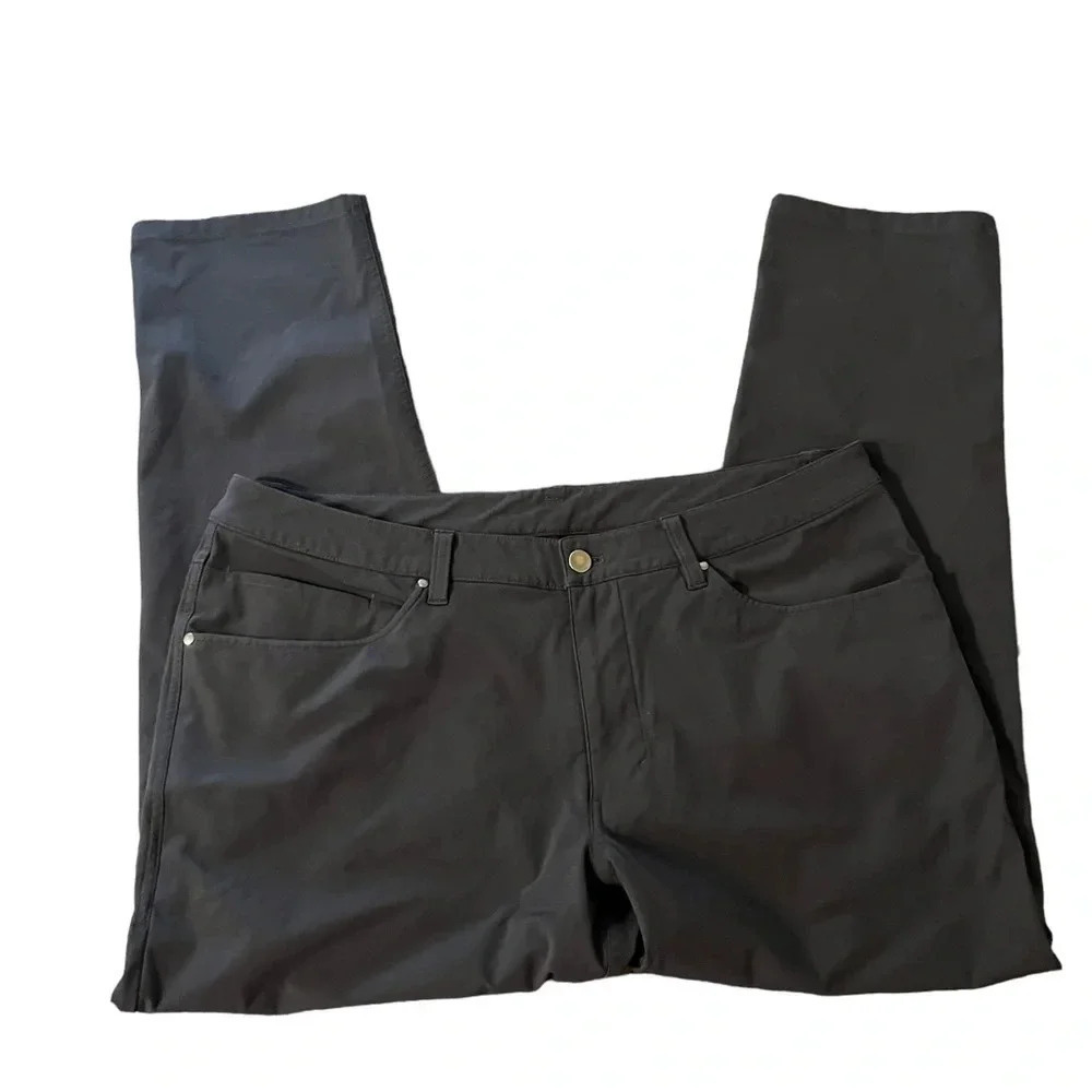 Lululemon ABC Pant Classic Warpstreme LM5583S Gunmetal Gray